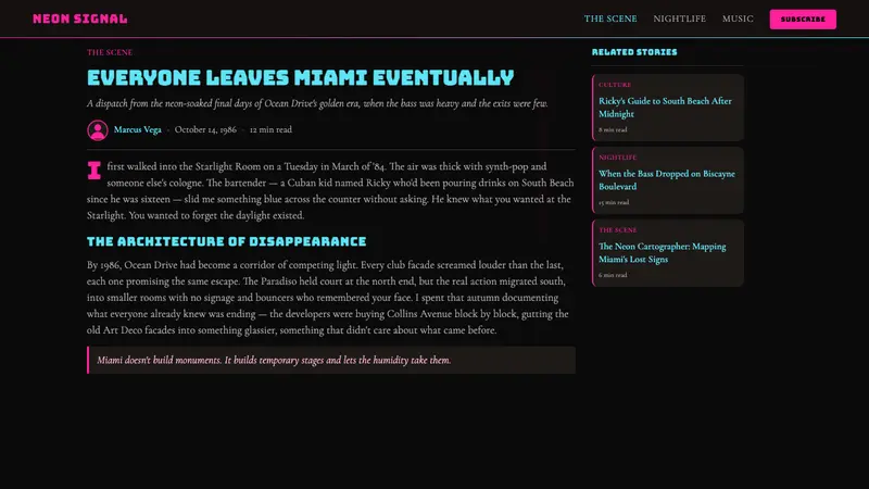 GTA Vice City (2002) — Web · article