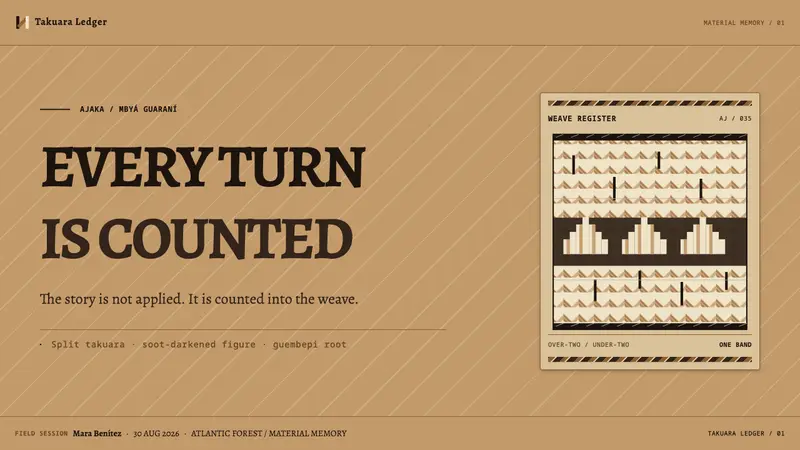 Guaraní Takuara Basket — Slides · cover