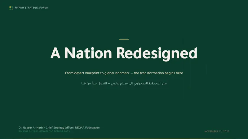 Riyadh Vision 2030 — Slides · cover
