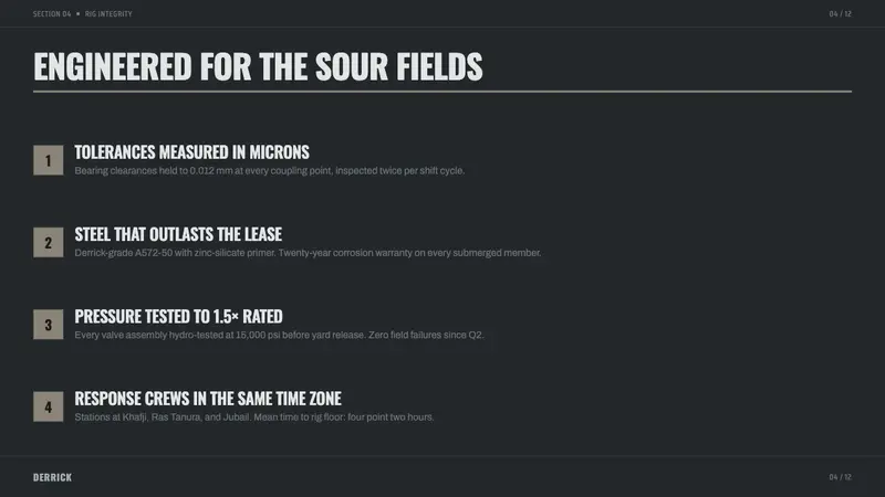 Gulf Oil Derrick Industrial — Slides · content
