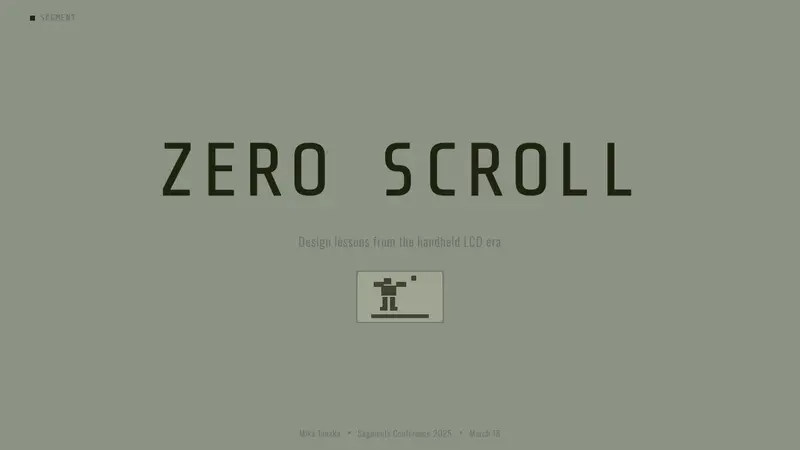 Handheld LCD Game — Slides · cover