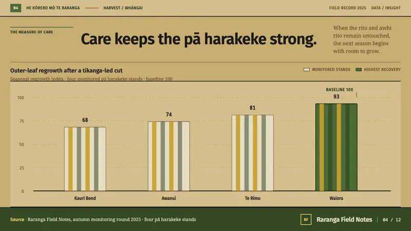 Harakeke Raranga Weaving — Slides · data