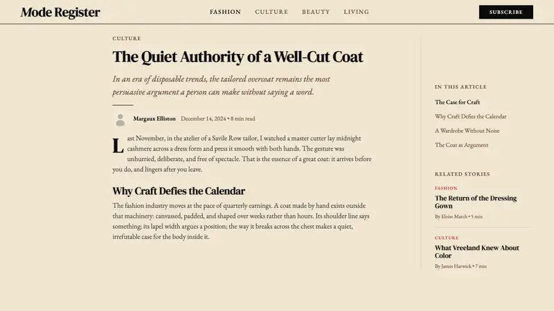 Harper's Bazaar — Web · article