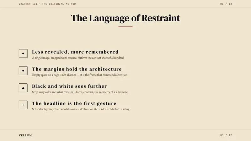 Harper's Bazaar — Slides · content