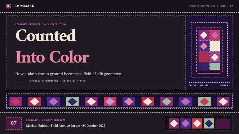 Hazara Embroidery — Slides · cover