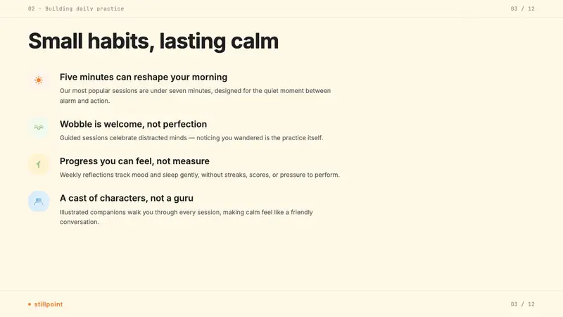 Headspace — Slides · content