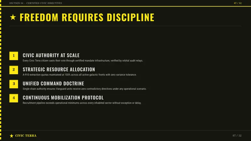 Helldivers (Super Earth) — Slides · content