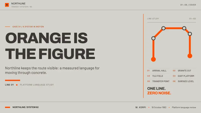 Helsinki Metro Orange — Slides · cover