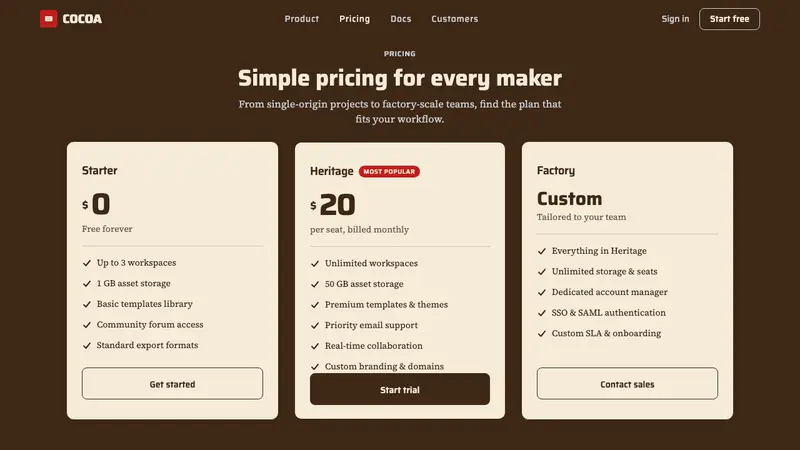 Hershey's Chocolate Brown (1894) — Web · pricing