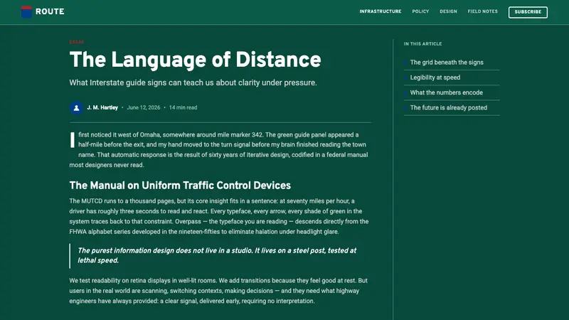 Interstate Highway Shield — Web · article