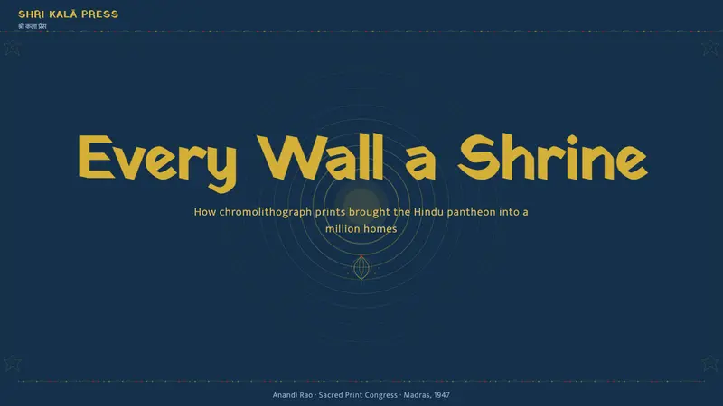 Hindu Pantheon Bazaar Print — Slides · cover