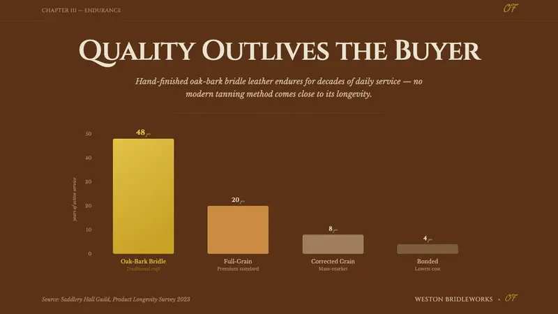English Saddlery Tan — Slides · data