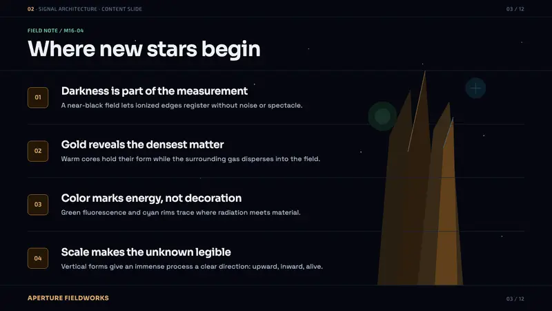 Hubble Pillars of Creation — Slides · content
