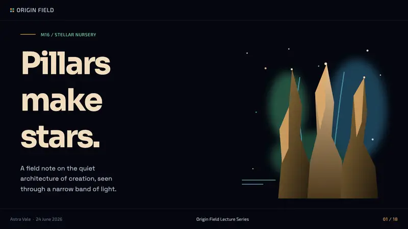 Hubble Pillars of Creation — Slides · cover