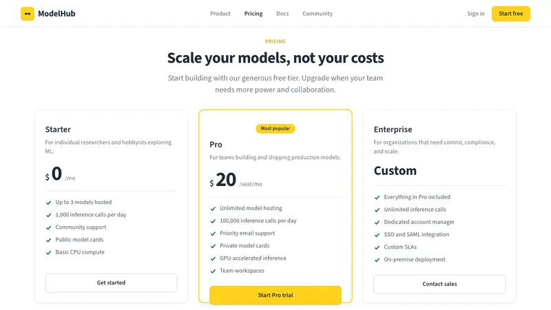 Hugging Face Emoji-Yellow — Web · pricing