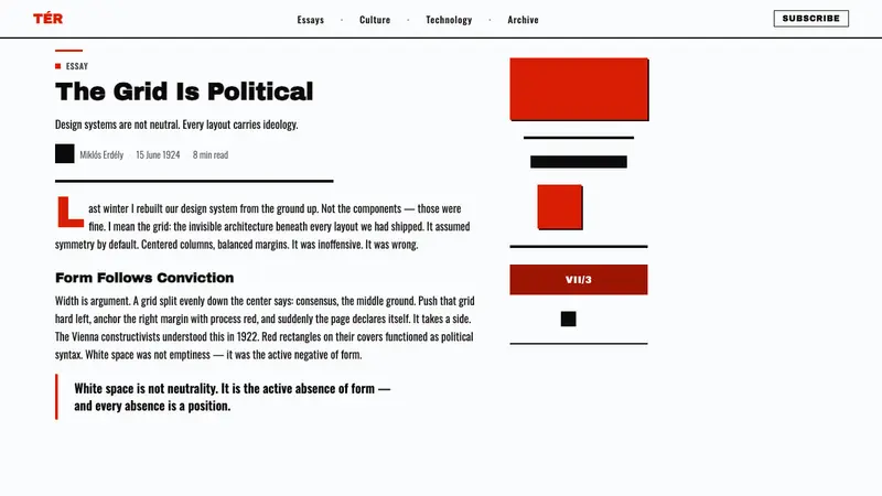 Lajos Kassák MA Constructivism — Web · article