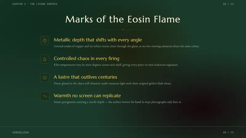 Zsolnay Eosin Ceramics — Slides · content