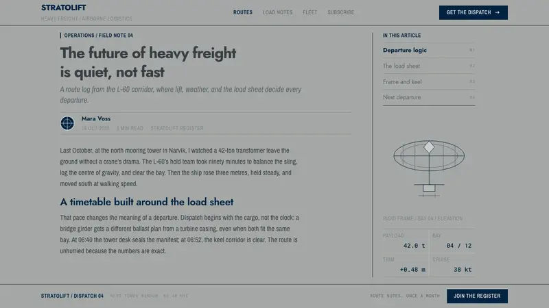 Hydrogen Airship Freight — Web · article