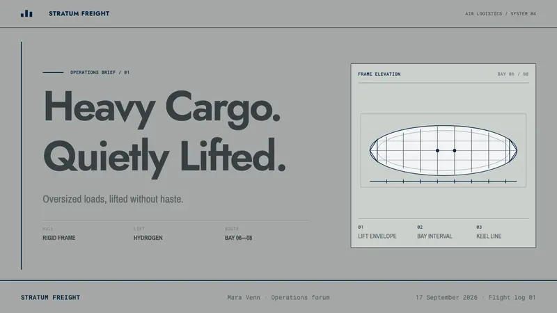 Hydrogen Airship Freight — Slides · cover