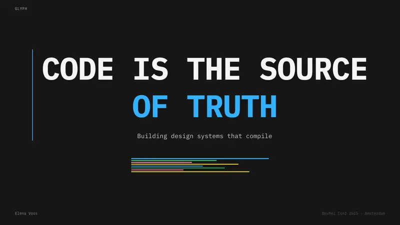 IBM Plex Mono Dev — Slides · cover