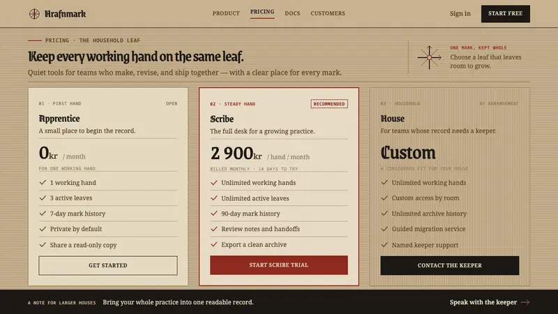 Icelandic Galdrabók — Web · pricing