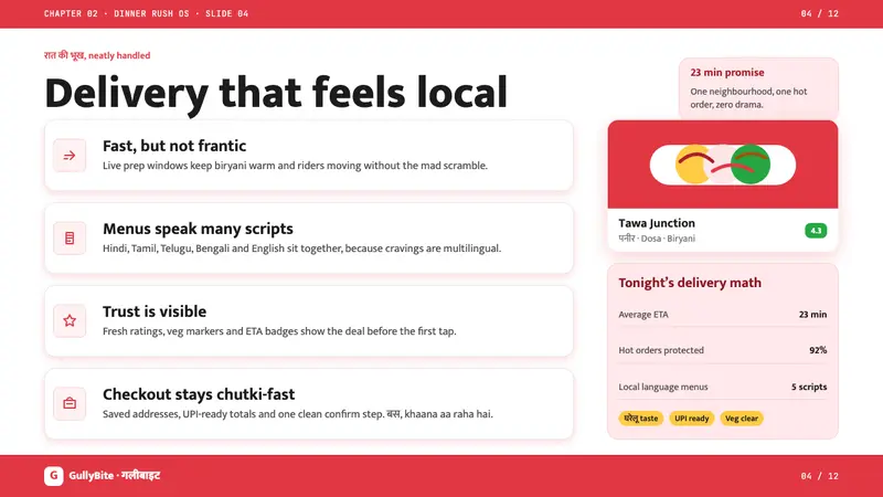 Zomato India Delivery — Slides · content