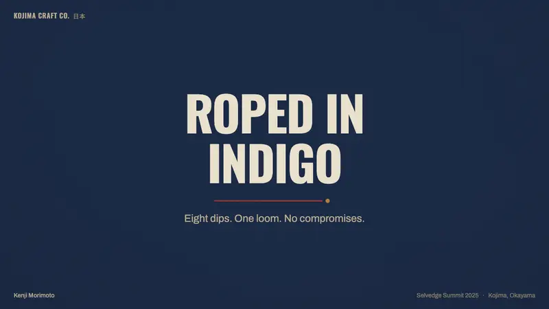 Selvedge Denim — Slides · cover