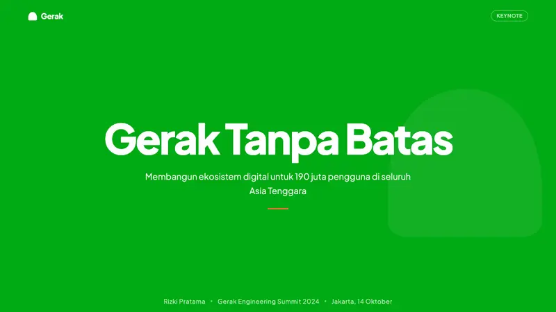 Gojek Superapp — Slides · cover