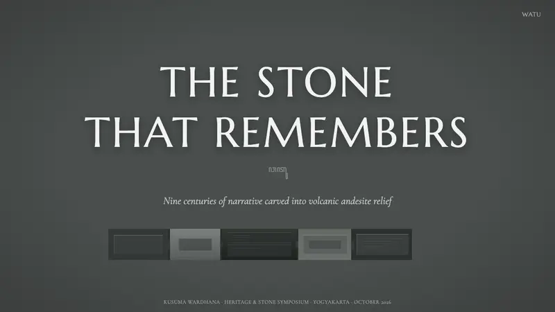 Borobudur Andesite Gray — Slides · cover