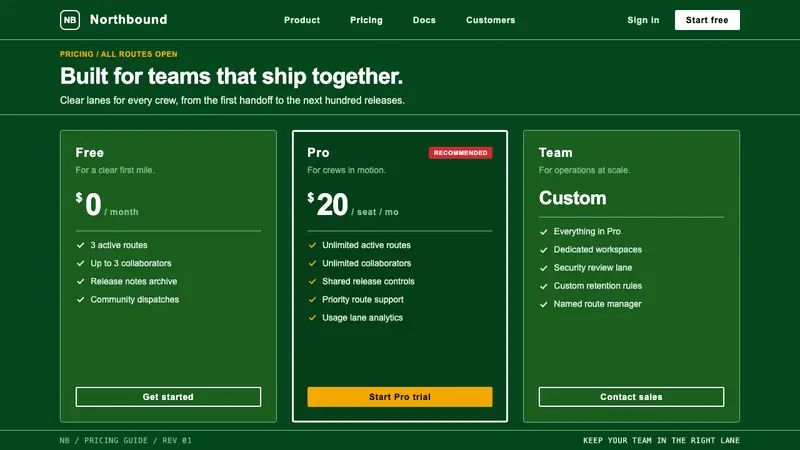 Interstate by Frere-Jones — Web · pricing