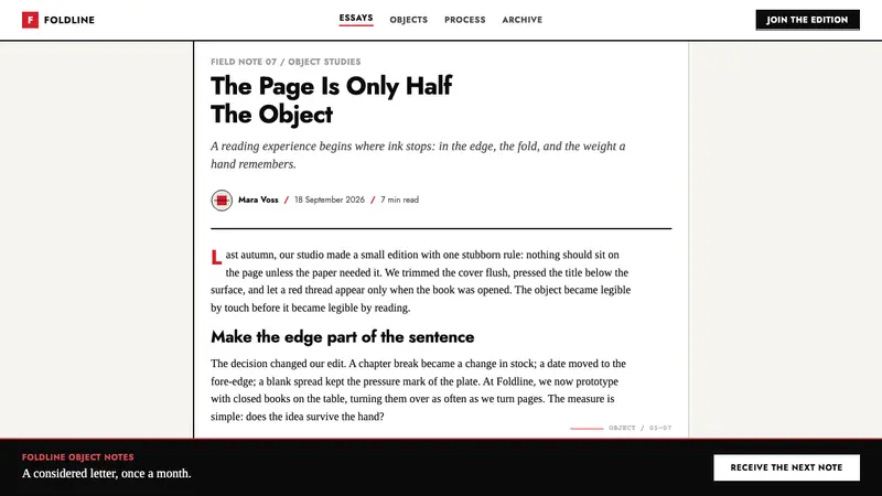 Irma Boom Book Objects — Web · article