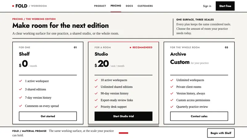 Irma Boom Book Objects — Web · pricing