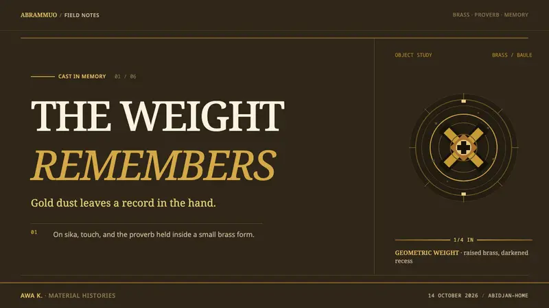 Baule Goldweight — Slides · cover