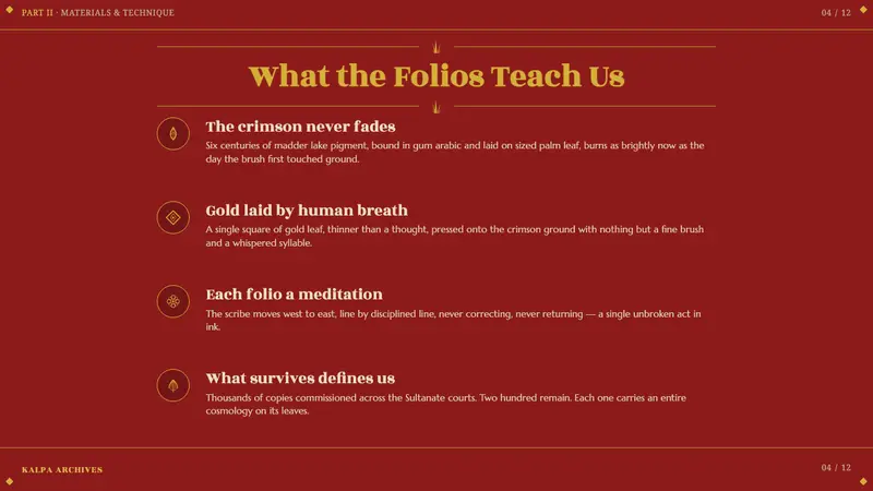 Jain Kalpasutra Manuscript — Slides · content