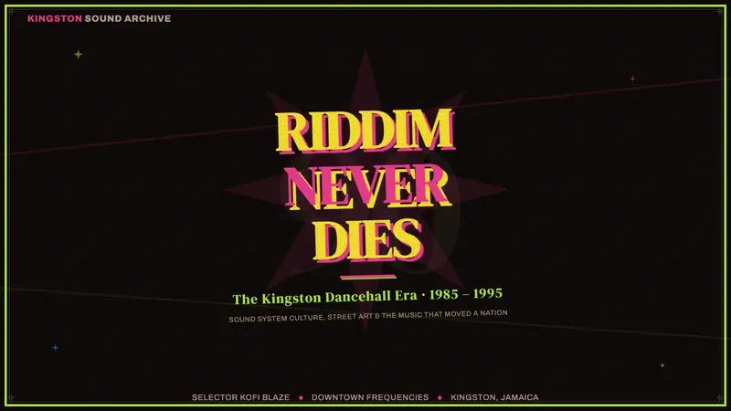 Jamaican Dancehall 1990 Poster — Slides · cover