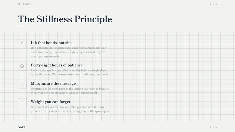 Japanese Stationery — Slides · content