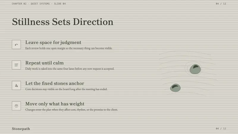 Zen Karesansui Garden — Slides · content