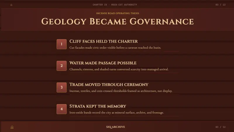 Jordanian Petra Rose Nabataean — Slides · content