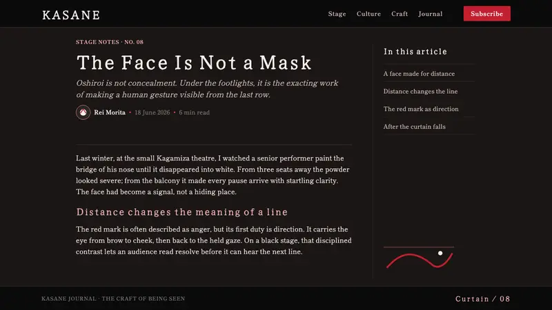 Kabuki Oshiroi Whiteface — Web · article