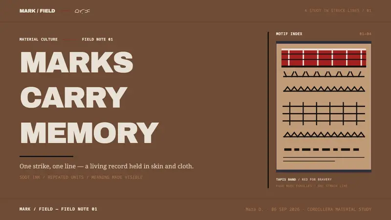 Kalinga Batok Tattoo — Slides · cover