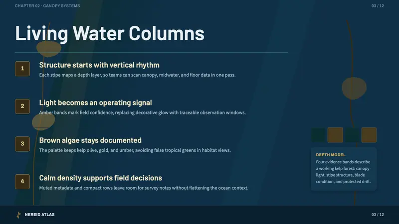 Pacific Kelp Forest — Slides · content