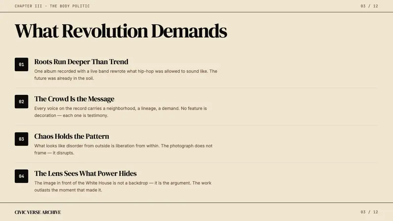 Kendrick — To Pimp a Butterfly — Slides · content