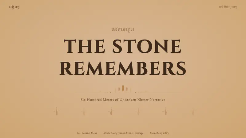 Khmer Angkor Wat Relief — Slides · cover