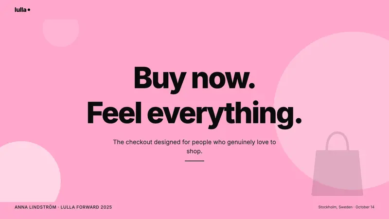Klarna — Slides · cover