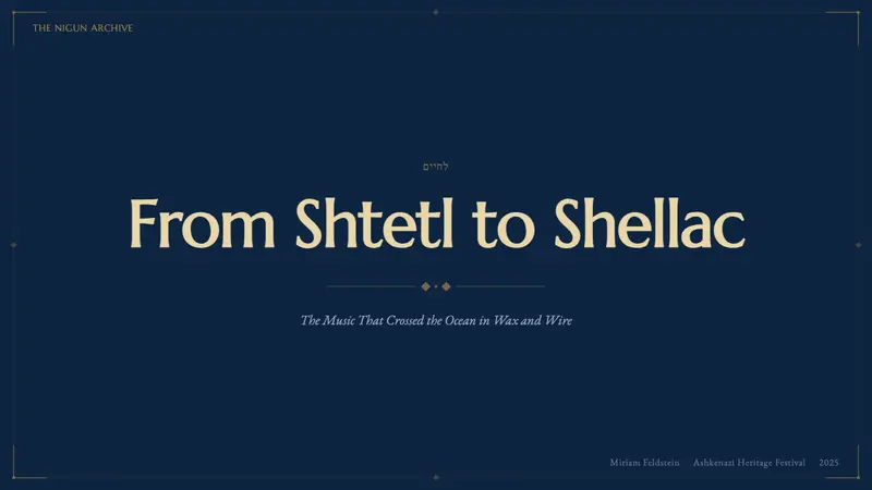 Klezmer Revival — Slides · cover