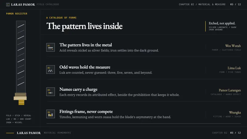 Kris Pamor Blade — Slides · content