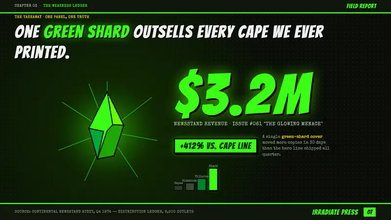 Kryptonite Green — Slides · data