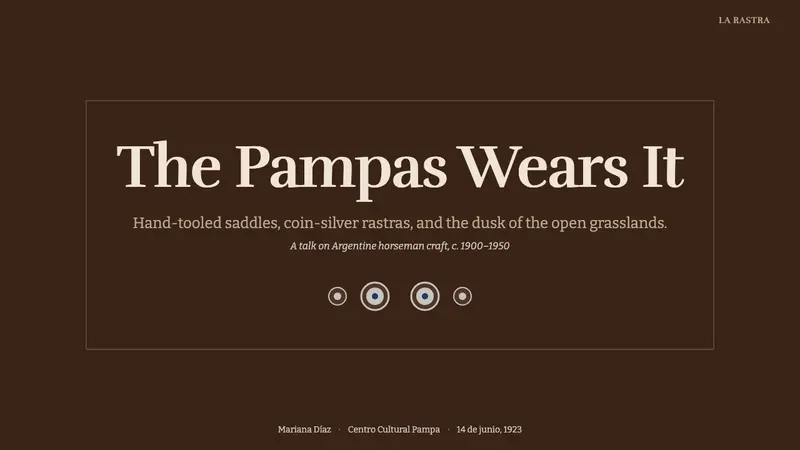 Gaucho Leather — Slides · cover