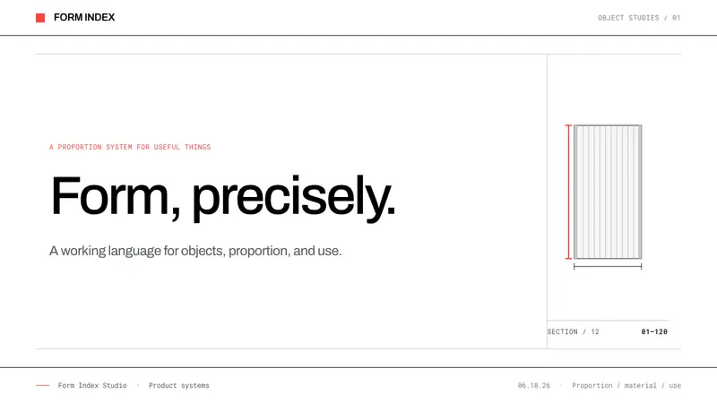 Lella Vignelli Product — Slides · cover