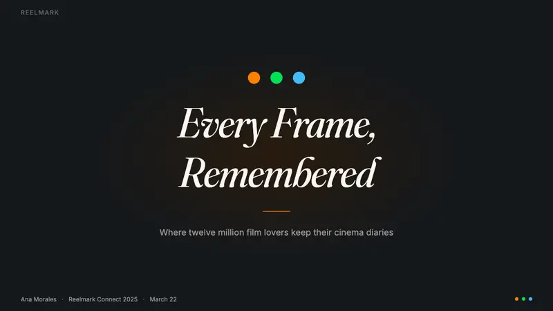 Letterboxd Cinephile Orange-Green — Slides · cover